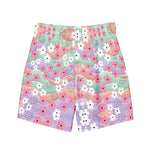 Waves Of Flowers | Eco-Friendly | Swim Shorts | TeeandTurtle | Sustainable