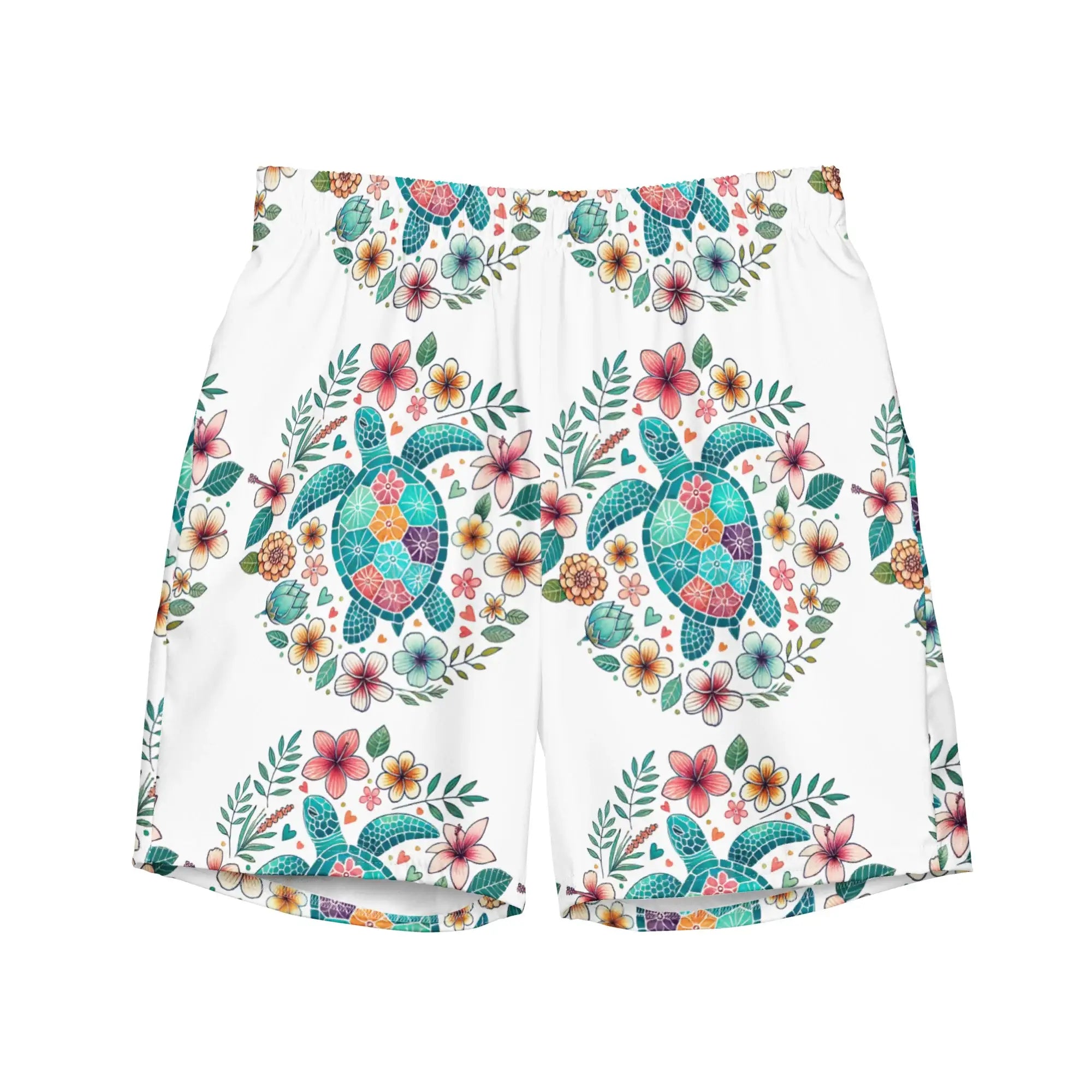 Sea Turtle | Eco-Friendly | Swim Shorts | TeeandTurtle | Sustainable