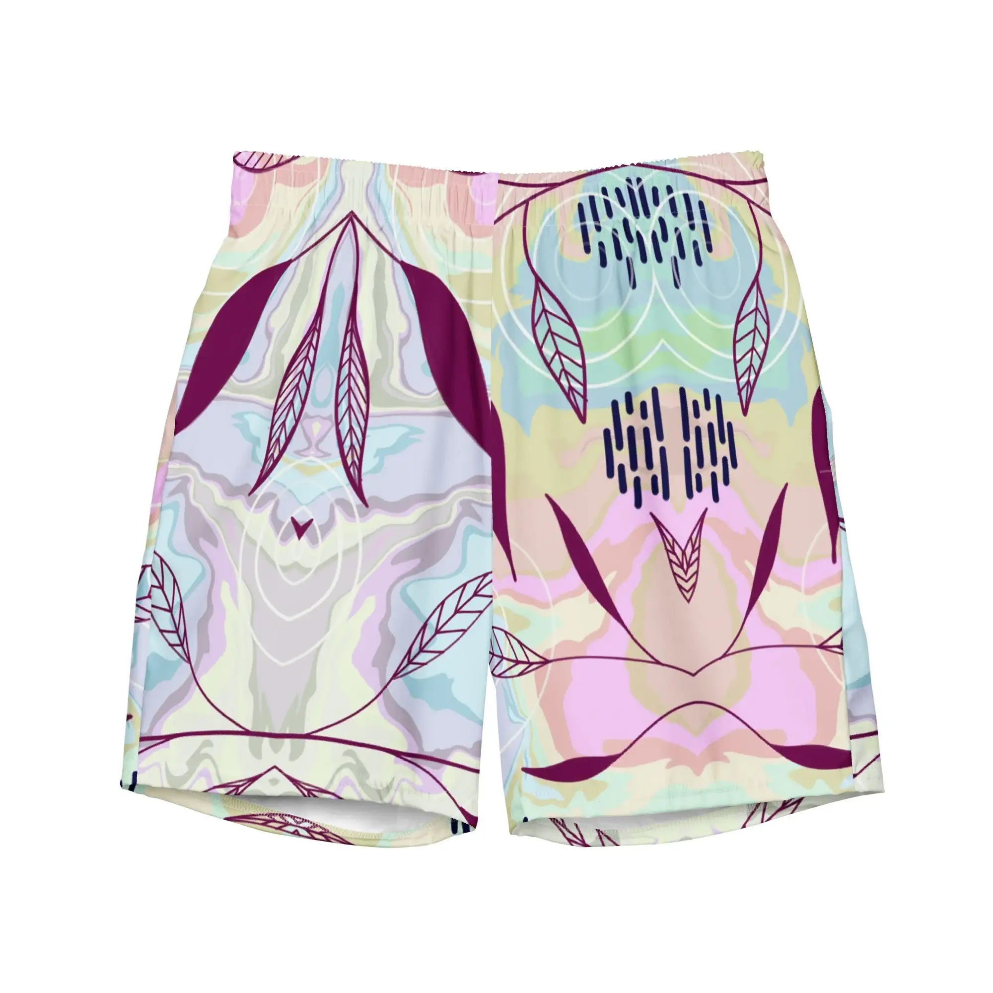 Marble Leaves | Eco-Friendly | Swim Shorts | TeeandTurtle | Sustainable