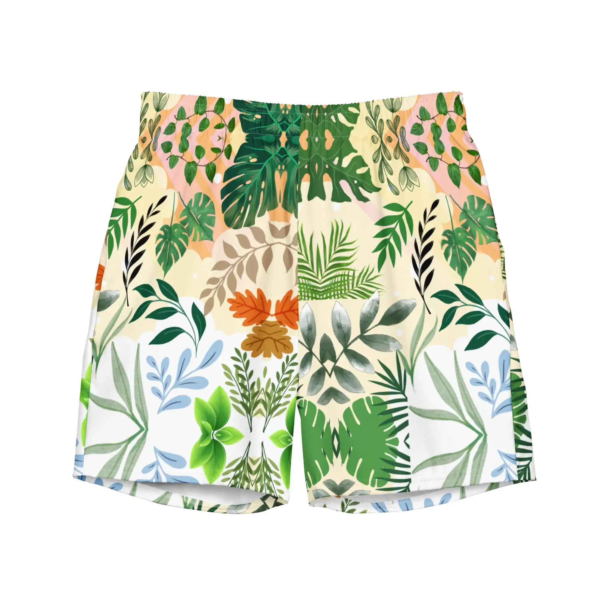 Boho Floral | Eco-Friendly | Swim Shorts | TeeandTurtle | Sustainable