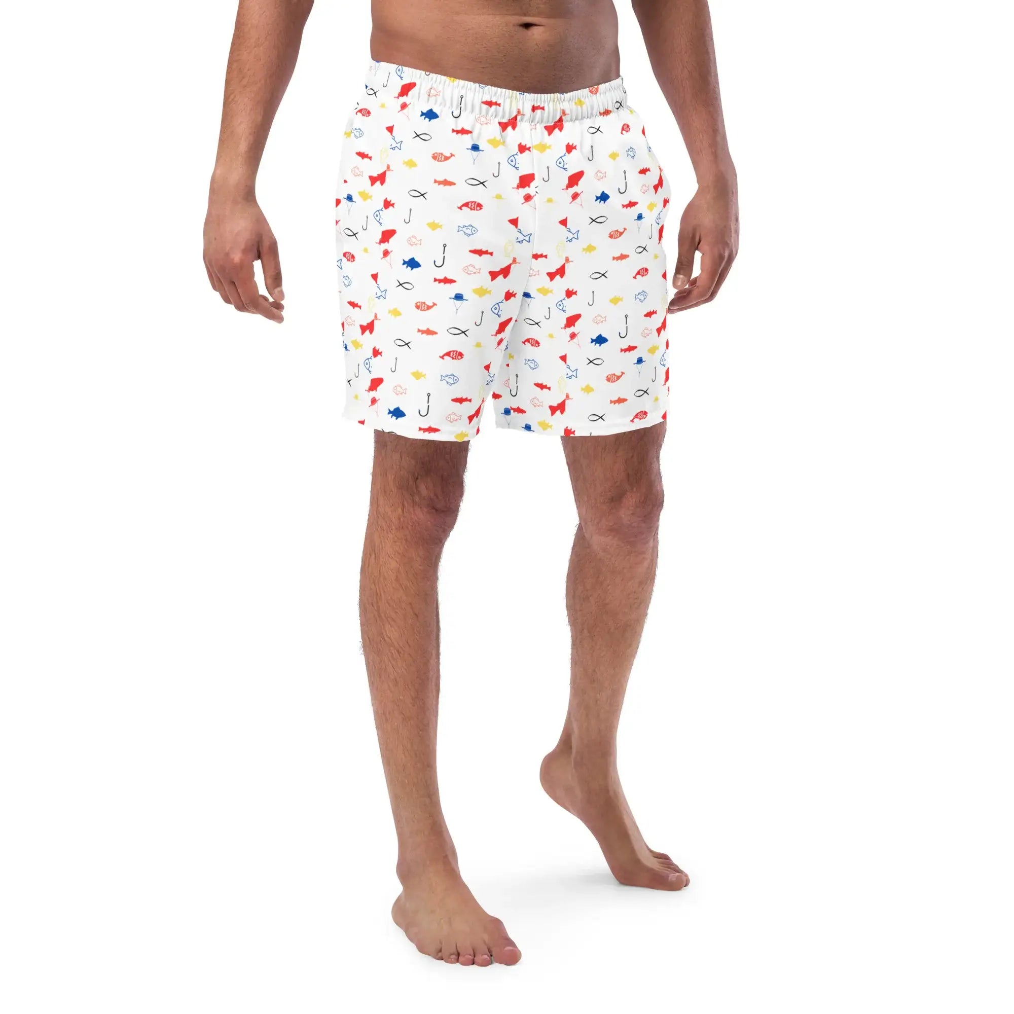 Fish Fiesta | Eco-Friendly | Swim Shorts | TeeandTurtle | Sustainable
