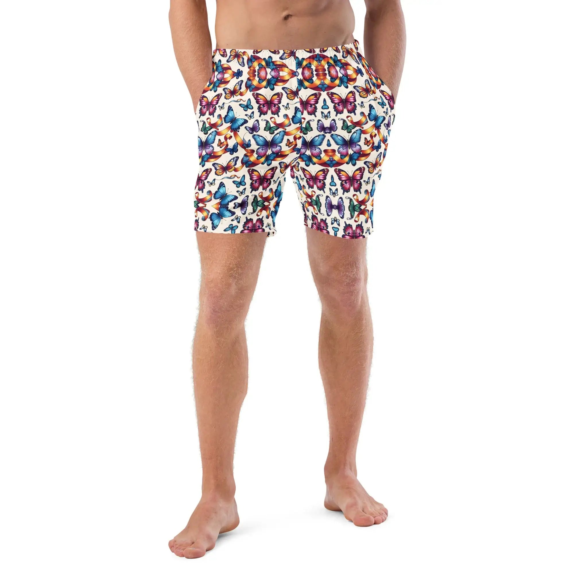 Butterfly Party | Eco-Friendly | Swim Shorts | TeeandTurtle | Sustainable