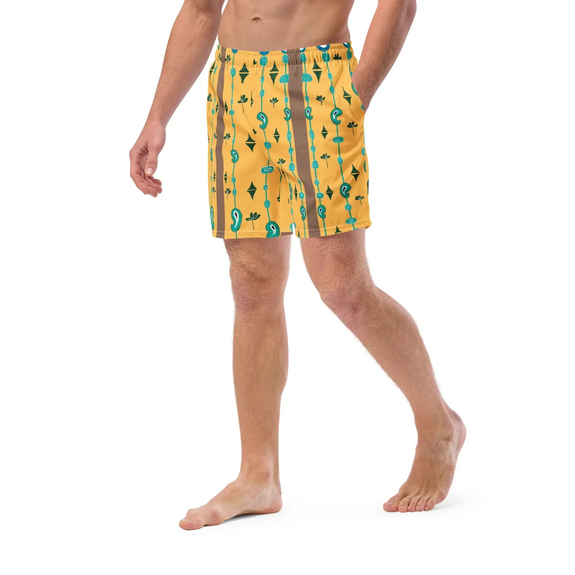 Blue Mangos | Eco-Friendly | Swim Shorts | TeeandTurtle | Sustainable