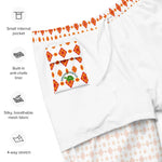 Orange Batik | Eco-Friendly | Swim Shorts | TeeandTurtle | Sustainable
