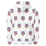 Flare Wolf | Eco-Friendly | Premium Pattern Hoodie | TeeandTurtle | Sustainable