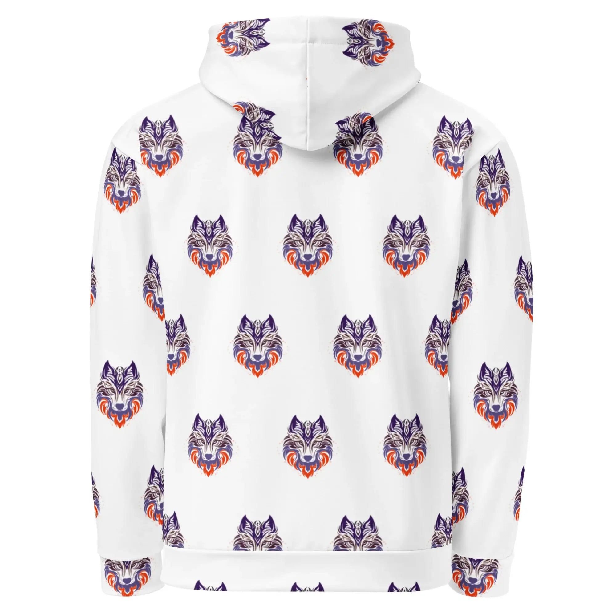 Flare Wolf | Eco-Friendly | Premium Pattern Hoodie | TeeandTurtle | Sustainable