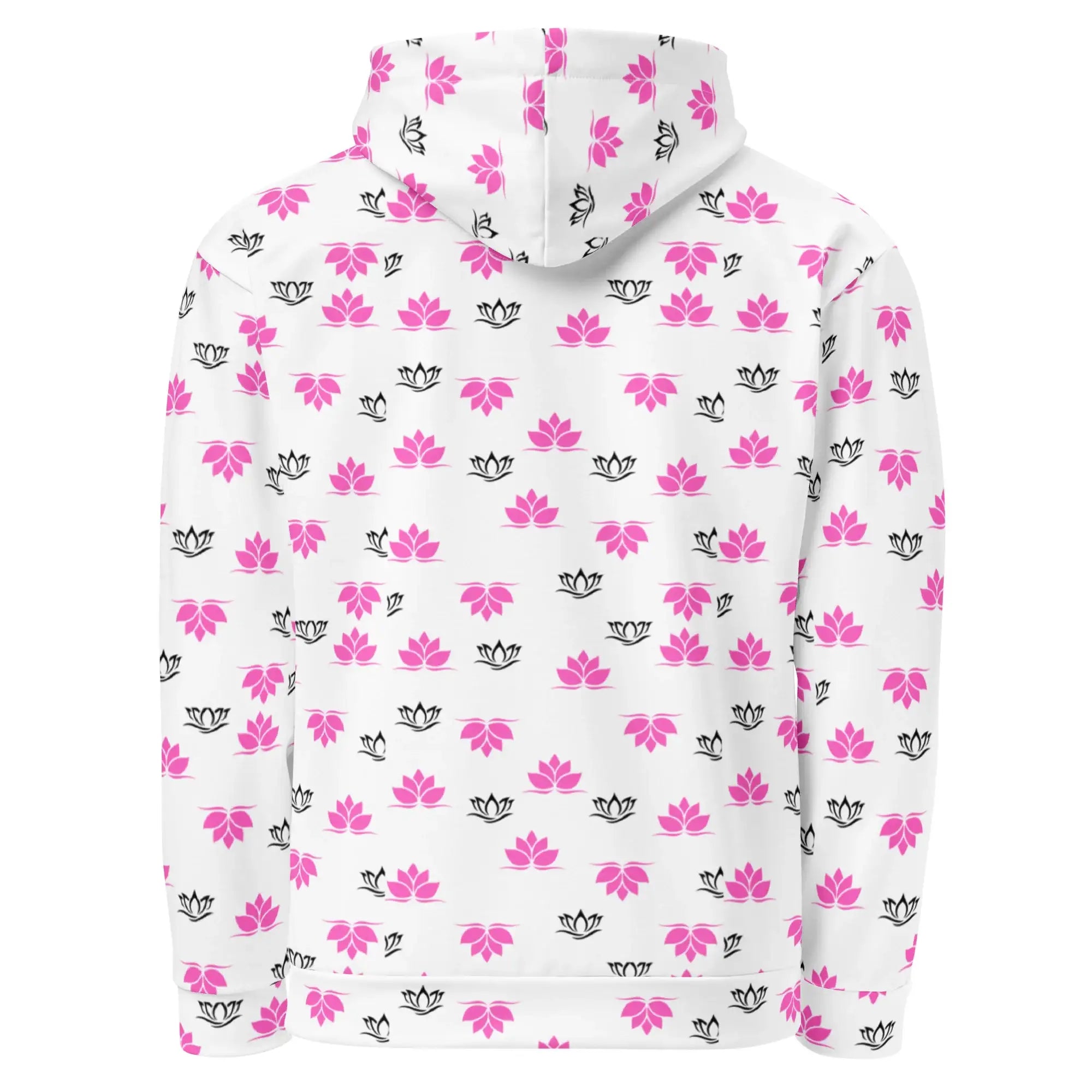Lotus Transparent | Eco-Friendly | Premium Pattern Hoodie | TeeandTurtle | Sustainable
