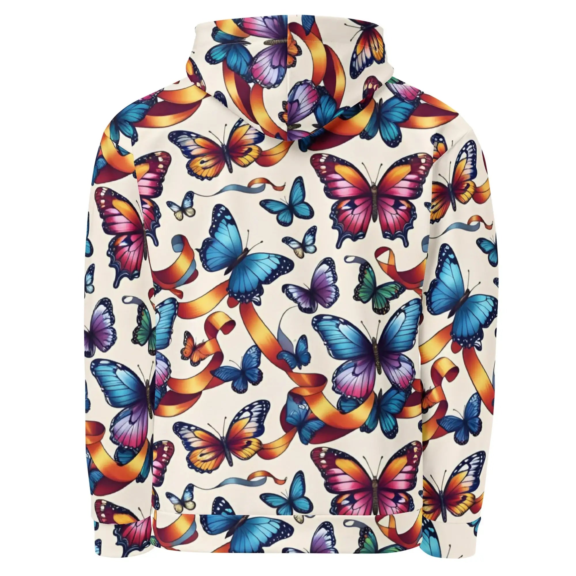Butterfly Party | Eco-Friendly | Premium Pattern Hoodie | TeeandTurtle | Sustainable