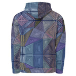 Dizzy Block | Eco-Friendly | Premium Pattern Hoodie | TeeandTurtle | Sustainable
