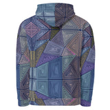 Dizzy Block | Eco-Friendly | Premium Pattern Hoodie | TeeandTurtle | Sustainable