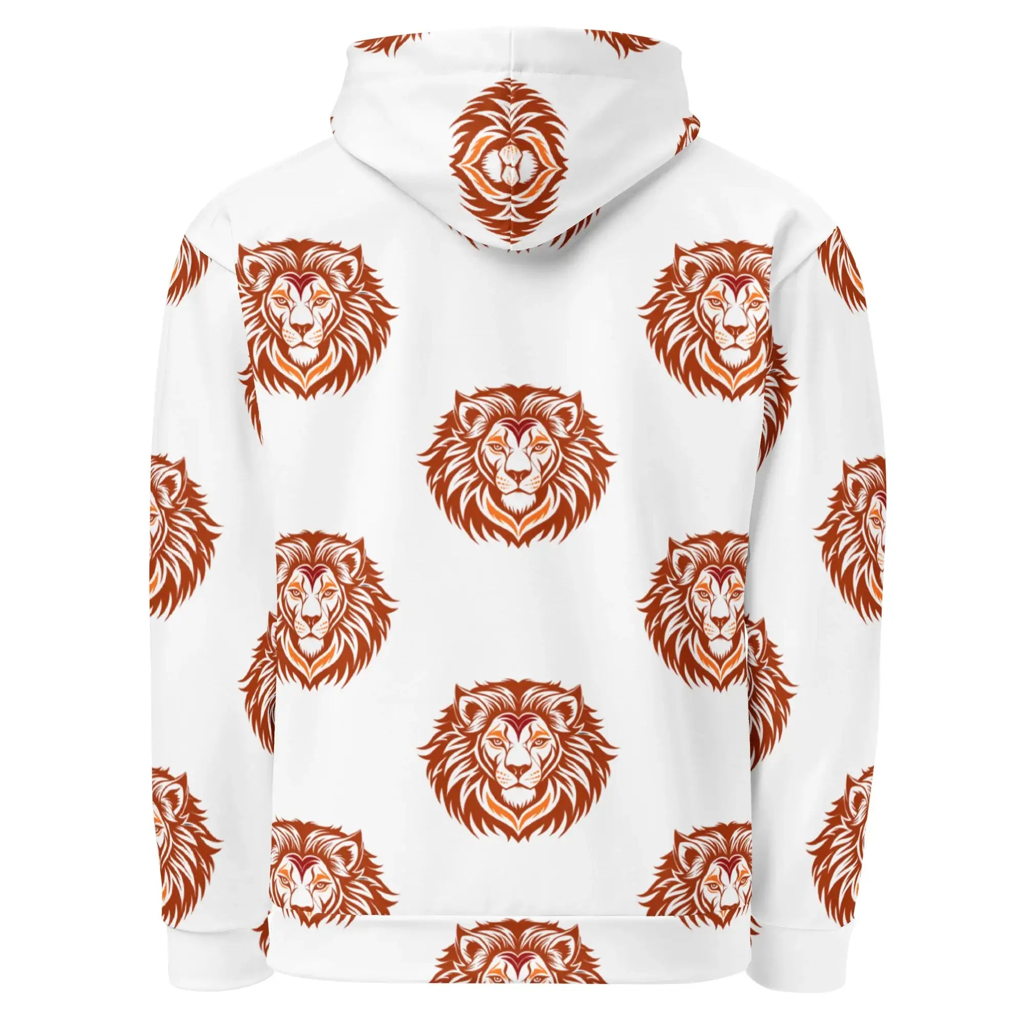 Lion | Eco-Friendly | Premium Pattern Hoodie | TeeandTurtle | Sustainable
