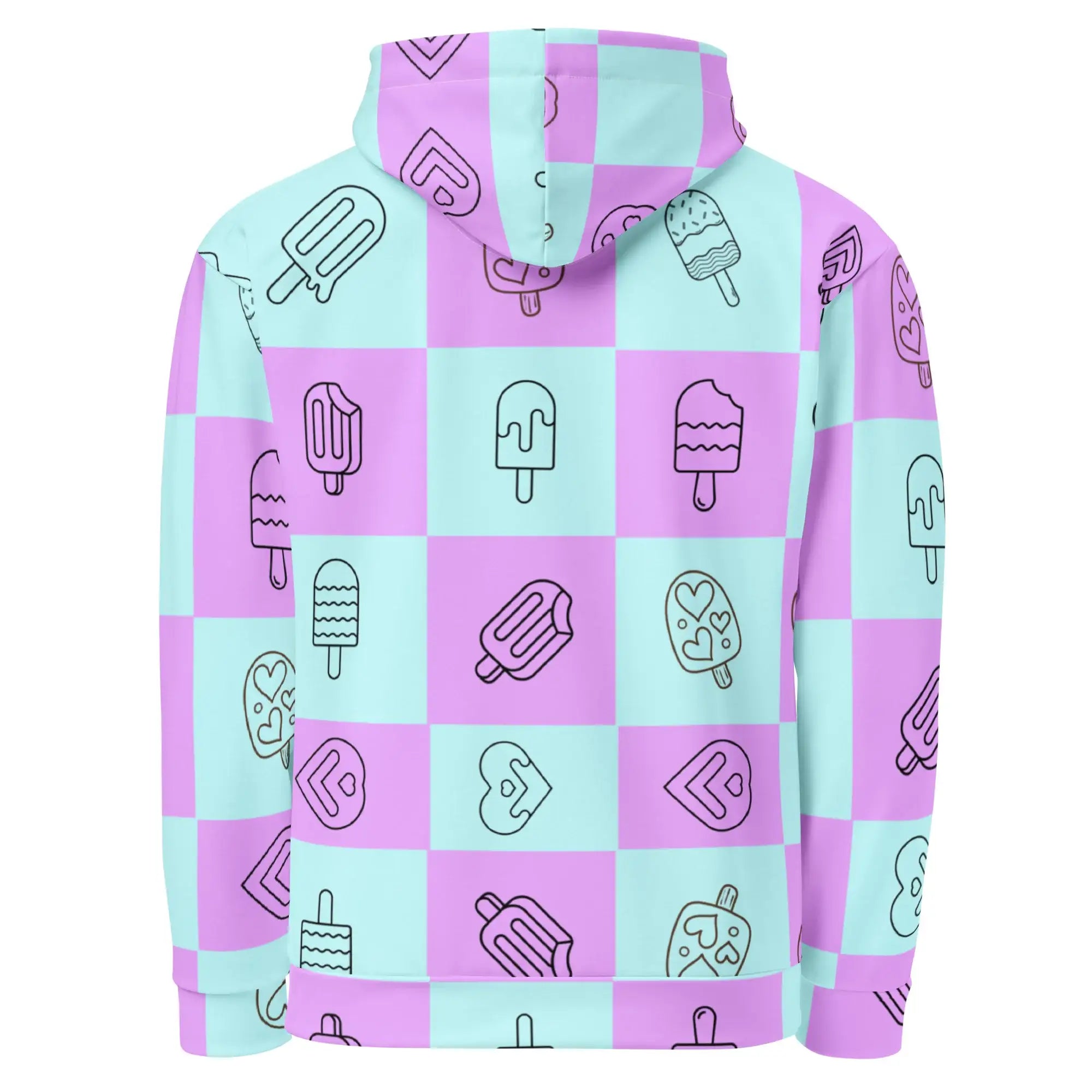 Popsicle | Eco-Friendly | Premium Pattern Hoodie | TeeandTurtle | Sustainable