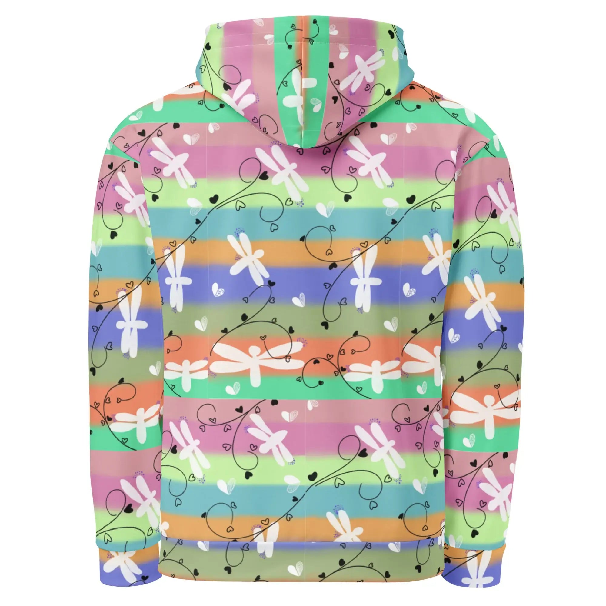 Night Flies | Eco-Friendly | Premium Pattern Hoodie | TeeandTurtle | Sustainable