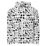 Black Garden | Eco-Friendly | Premium Pattern Hoodie | TeeandTurtle | Sustainable