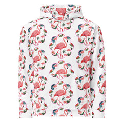 Flamingos | Eco-Friendly | Premium Pattern Hoodie | TeeandTurtle | Sustainable