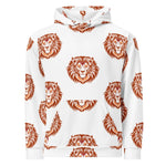 Lion | Eco-Friendly | Premium Pattern Hoodie | TeeandTurtle | Sustainable