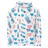 Glamour | Eco-Friendly | Premium Pattern Hoodie | TeeandTurtle | Sustainable