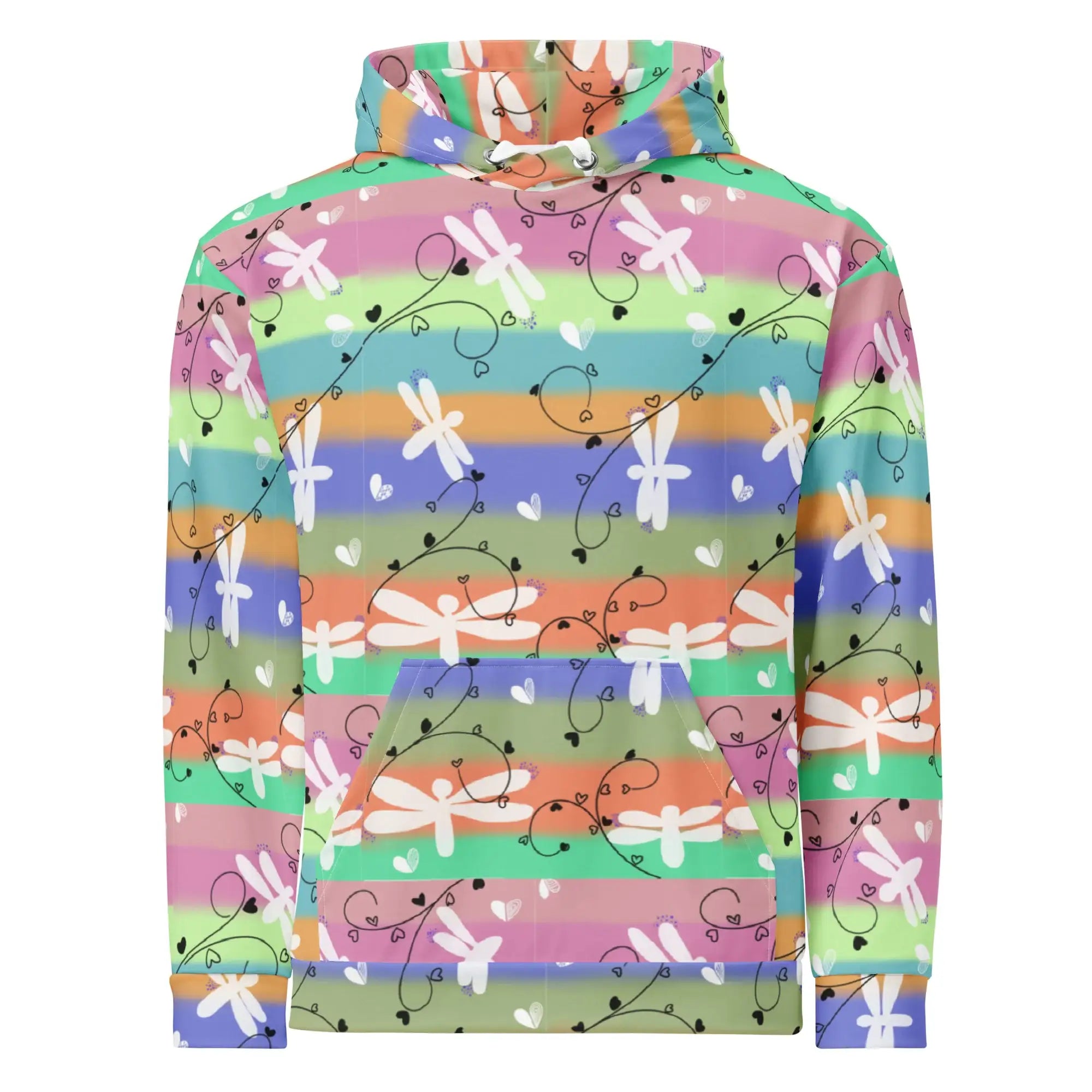Night Flies | Eco-Friendly | Premium Pattern Hoodie | TeeandTurtle | Sustainable