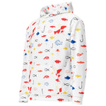 Fish Fiesta | Eco-Friendly | Premium Pattern Hoodie | TeeandTurtle | Sustainable