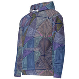 Dizzy Block | Eco-Friendly | Premium Pattern Hoodie | TeeandTurtle | Sustainable