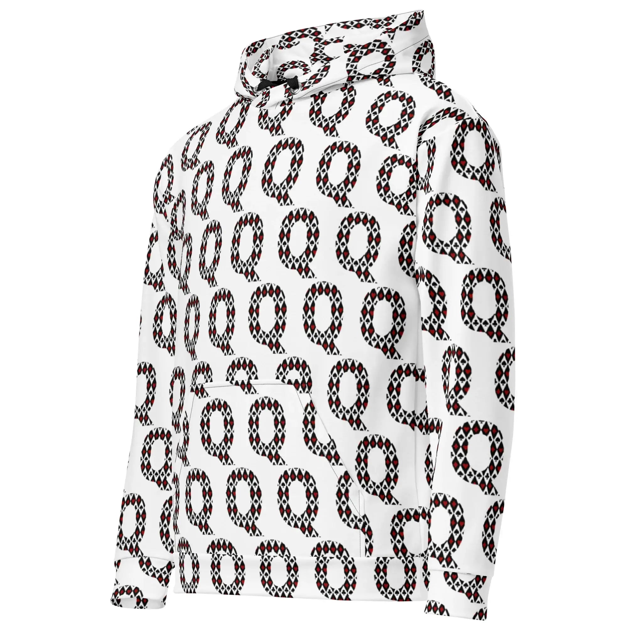 Q | Eco-Friendly | Premium Pattern Hoodie | TeeandTurtle | Sustainable