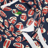 Football | Eco-Friendly | Premium Pattern Hoodie | TeeandTurtle | Sustainable