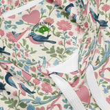 Birds Garden | Eco-Friendly | Premium Pattern Hoodie | TeeandTurtle | Sustainable