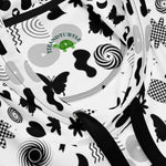 Black Garden | Eco-Friendly | Premium Pattern Hoodie | TeeandTurtle | Sustainable