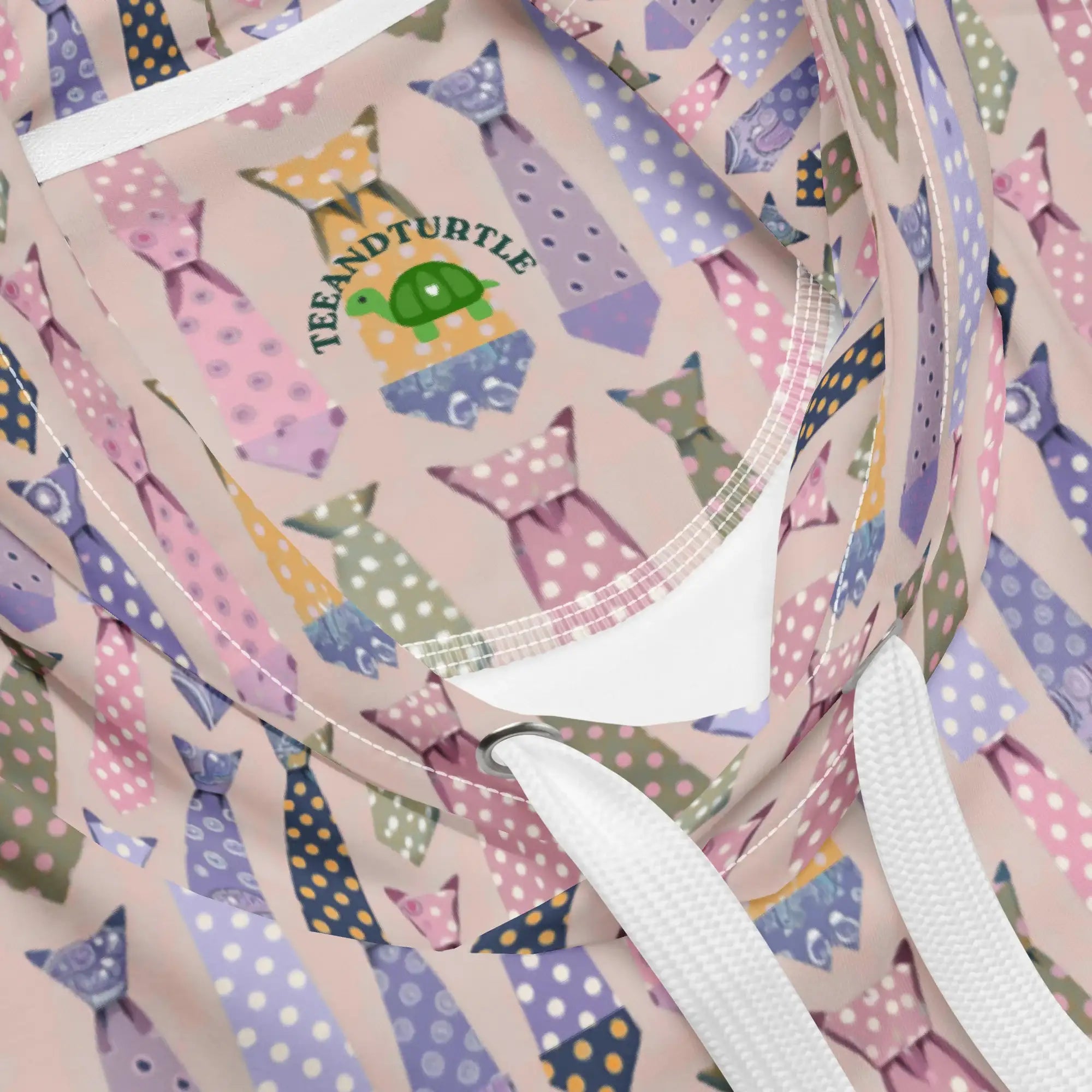 Funky Ties | Eco-Friendly | Premium Pattern Hoodie | TeeandTurtle | Sustainable