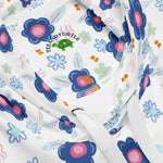 Blue Drops | Eco-Friendly | Premium Pattern Hoodie | TeeandTurtle | Sustainable