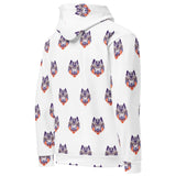 Flare Wolf | Eco-Friendly | Premium Pattern Hoodie | TeeandTurtle | Sustainable