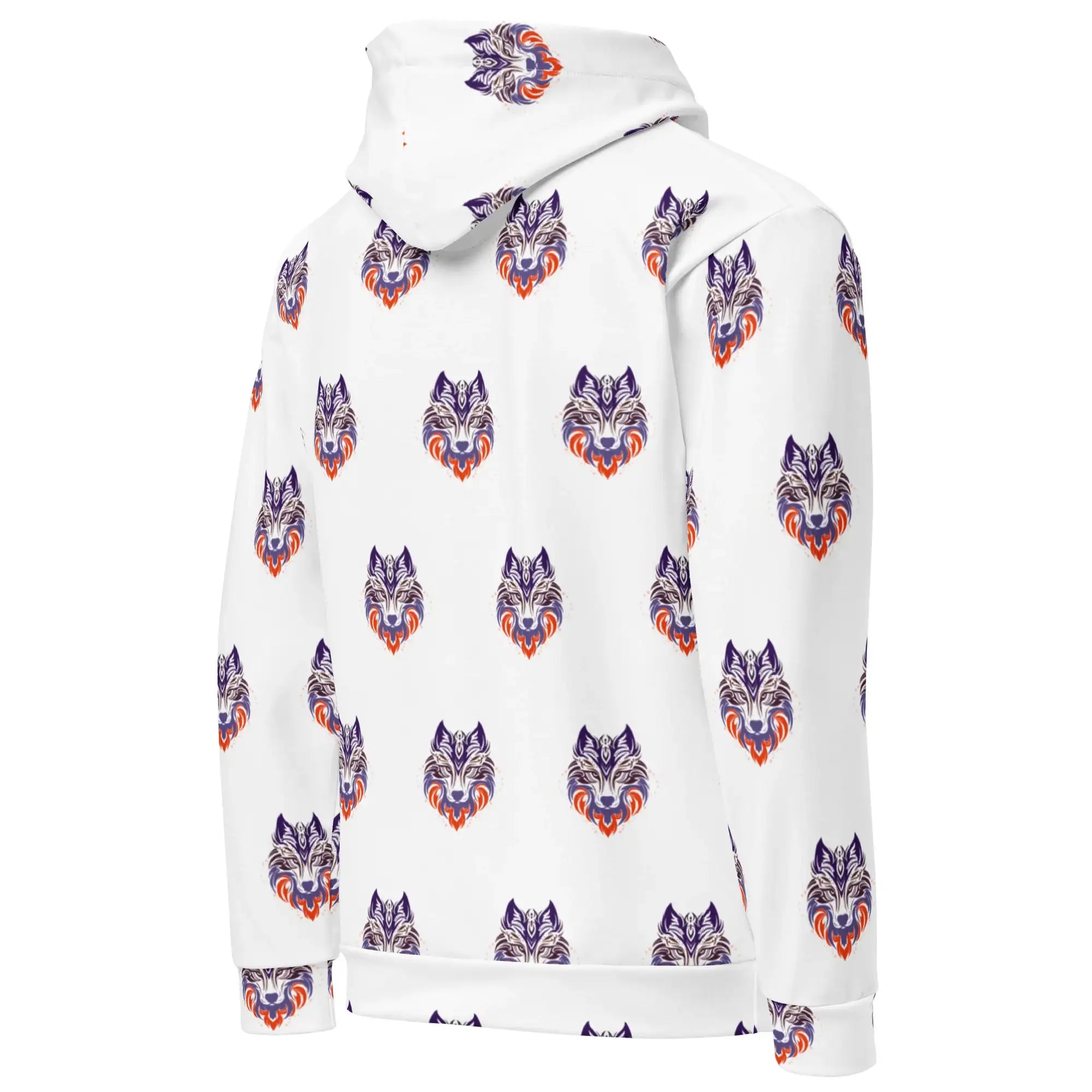 Flare Wolf | Eco-Friendly | Premium Pattern Hoodie | TeeandTurtle | Sustainable