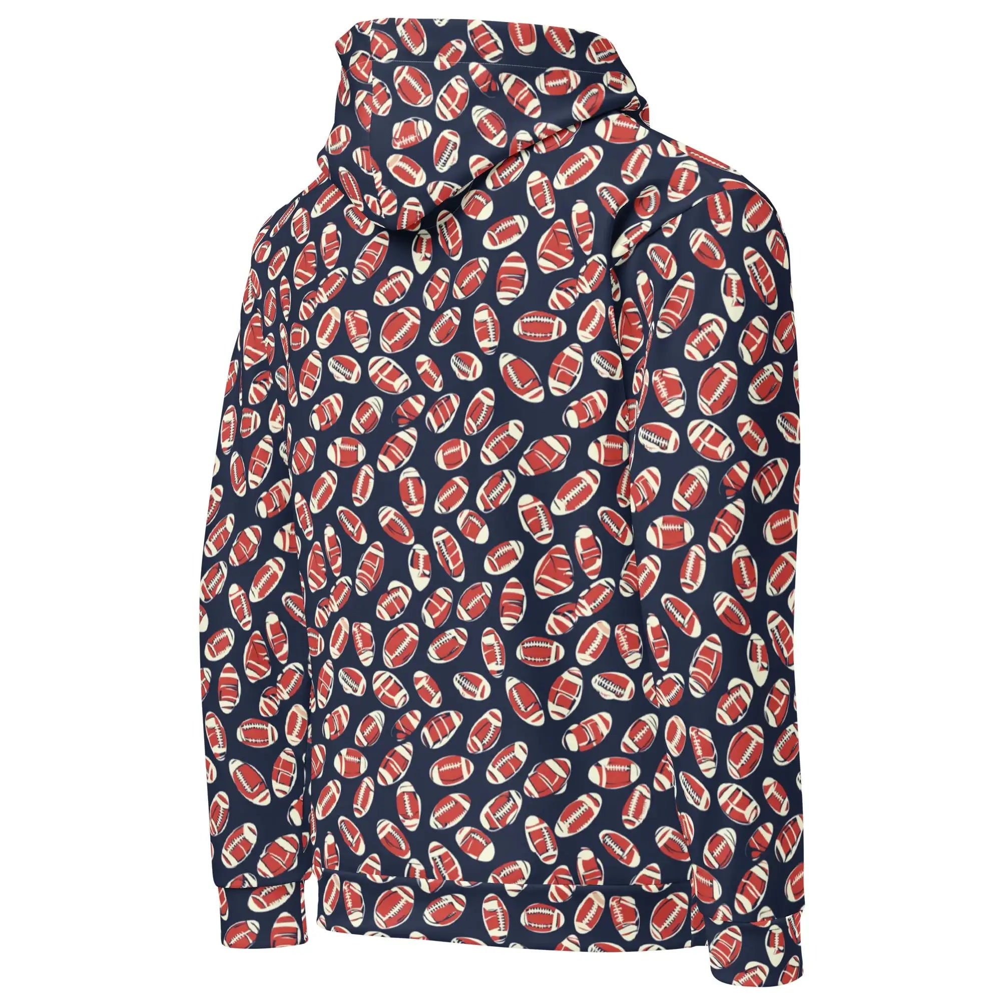 Football | Eco-Friendly | Premium Pattern Hoodie | TeeandTurtle | Sustainable