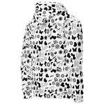 Black Garden | Eco-Friendly | Premium Pattern Hoodie | TeeandTurtle | Sustainable