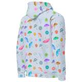 Flying Umbrella | Eco-Friendly | Premium Pattern Hoodie | TeeandTurtle | Sustainable