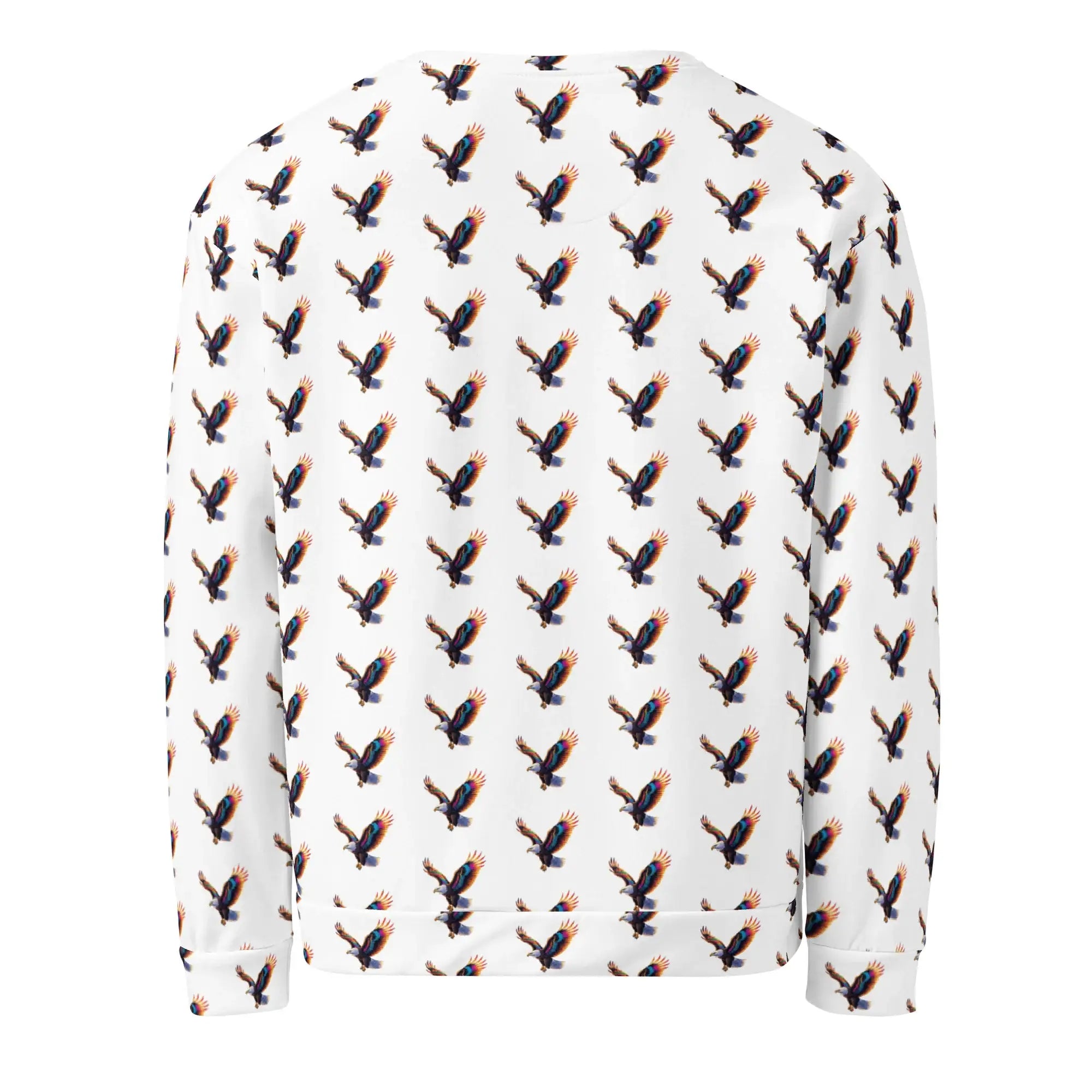 Rainbow Falcon | Eco-Friendly | Premium Pattern Sweatshirt | TeeandTurtle | Sustainable
