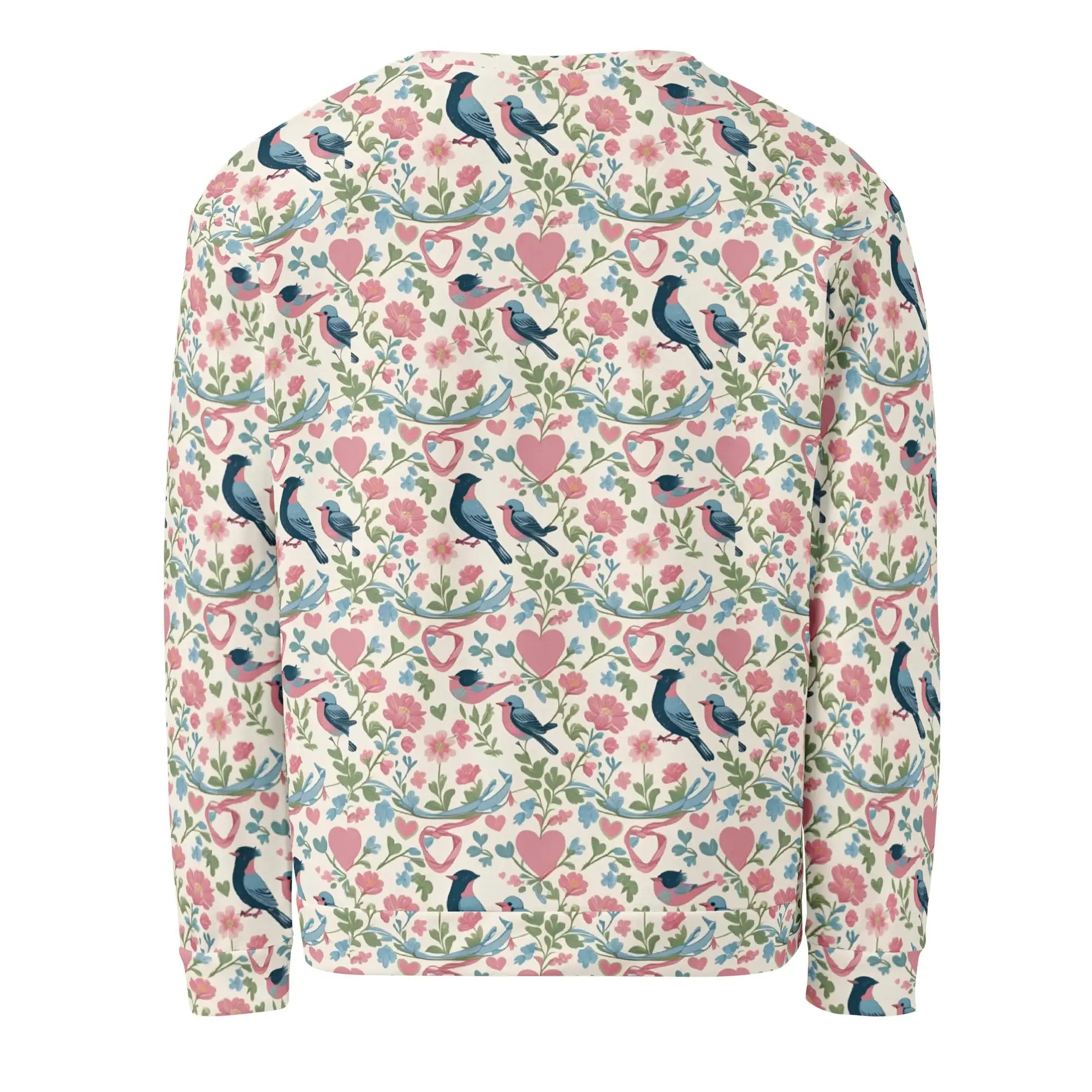 Birds Garden | Eco-Friendly | Premium Pattern Sweatshirt | TeeandTurtle | Sustainable