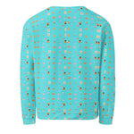 Blue Garden Tools | Eco-Friendly | Premium Pattern Sweatshirt | TeeandTurtle | Sustainable