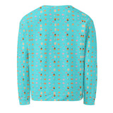 Blue Garden Tools | Eco-Friendly | Premium Pattern Sweatshirt | TeeandTurtle | Sustainable