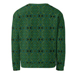 Bioluminescent Plant Cells | Eco-Friendly | Premium Pattern Sweatshirt | TeeandTurtle | Sustainable