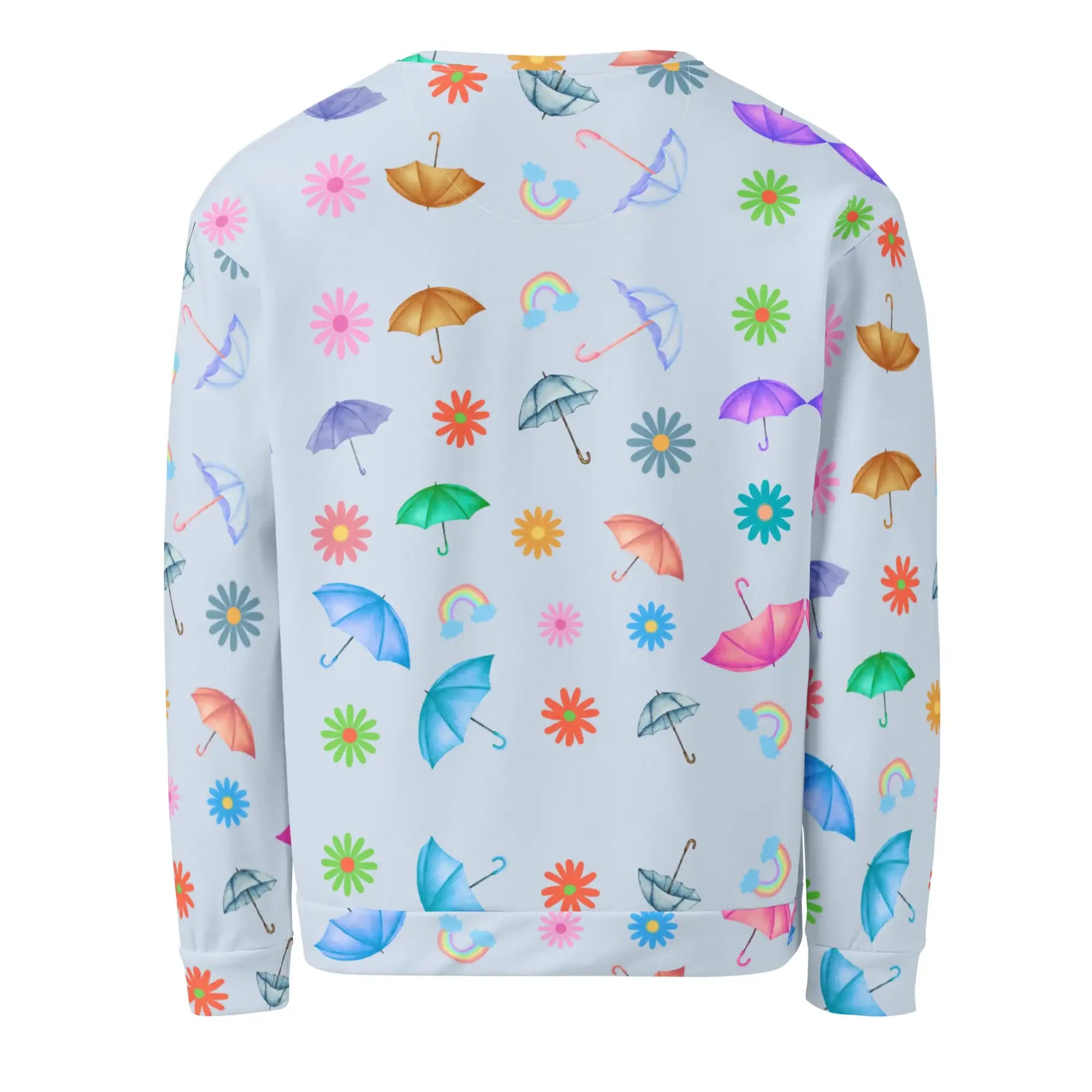 Flying Umbrella | Eco-Friendly | Premium Pattern Sweatshirt | TeeandTurtle | Sustainable