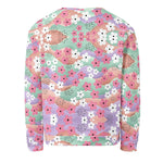 Waves Of Flowers | Eco-Friendly | Premium Pattern Sweatshirt | TeeandTurtle | Sustainable