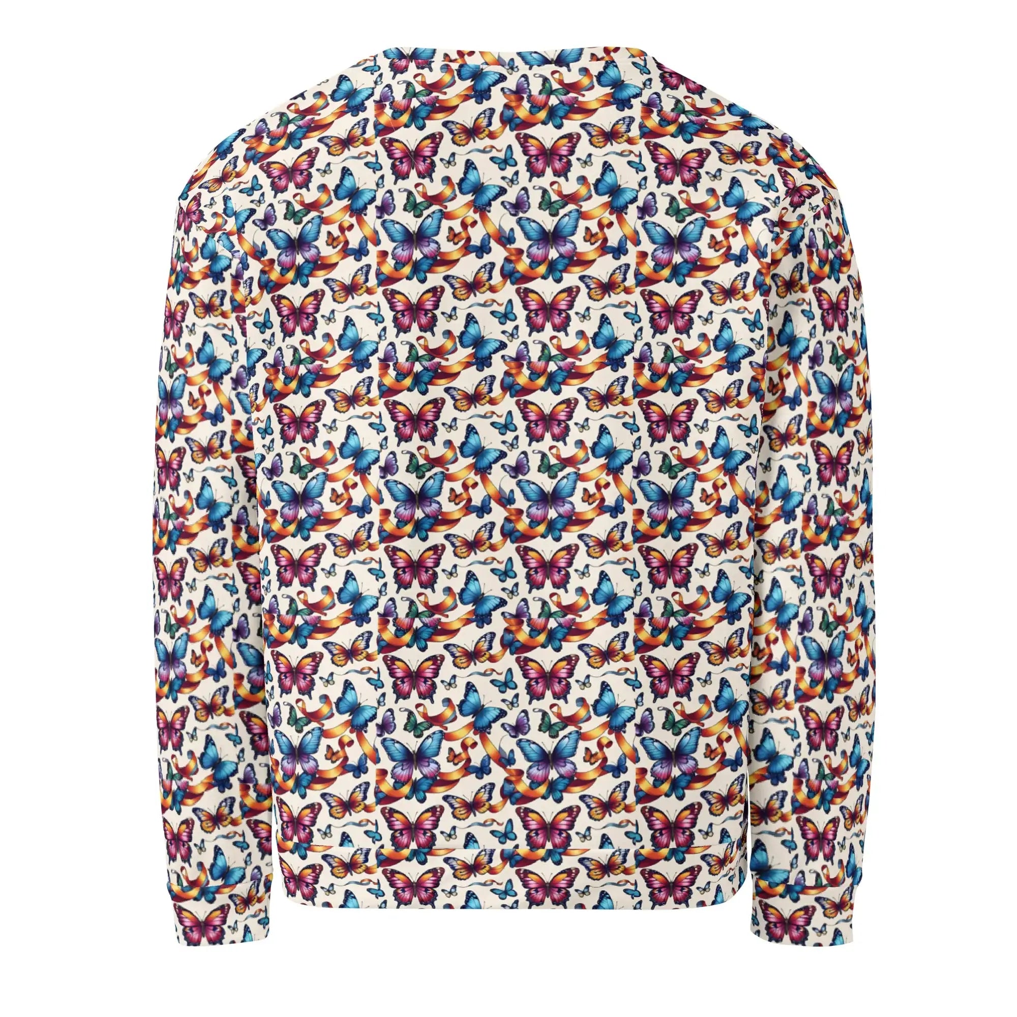 Butterfly Party | Eco-Friendly | Premium Pattern Sweatshirt | TeeandTurtle | Sustainable