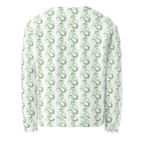 Snake Light Green | Eco-Friendly | Premium Pattern Sweatshirt | TeeandTurtle | Sustainable