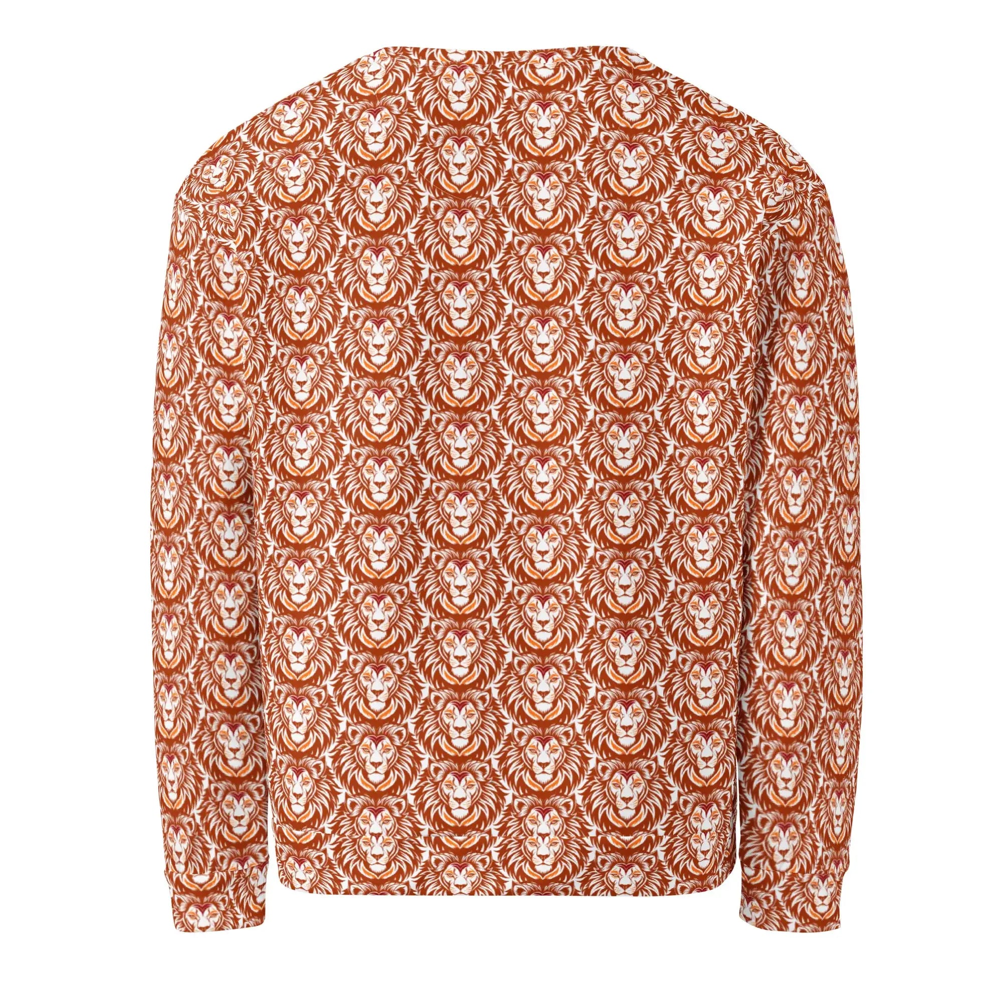 Lion | Eco-Friendly | Premium Pattern Sweatshirt | TeeandTurtle | Sustainable