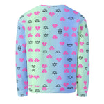 Lotus Gradiant | Eco-Friendly | Premium Pattern Sweatshirt | TeeandTurtle | Sustainable