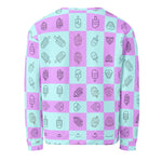 Popsicle | Eco-Friendly | Premium Pattern Sweatshirt | TeeandTurtle | Sustainable