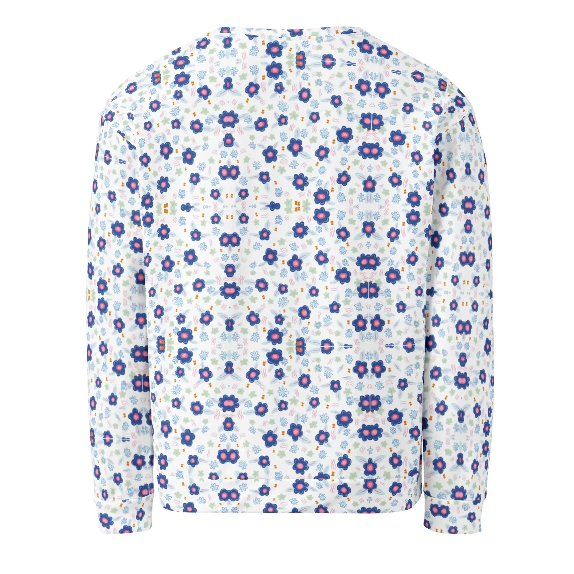 Blue Drops | Eco-Friendly | Premium Pattern Sweatshirt | TeeandTurtle | Sustainable