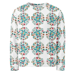 Sea Turtle | Eco-Friendly | Premium Pattern Sweatshirt | TeeandTurtle | Sustainable