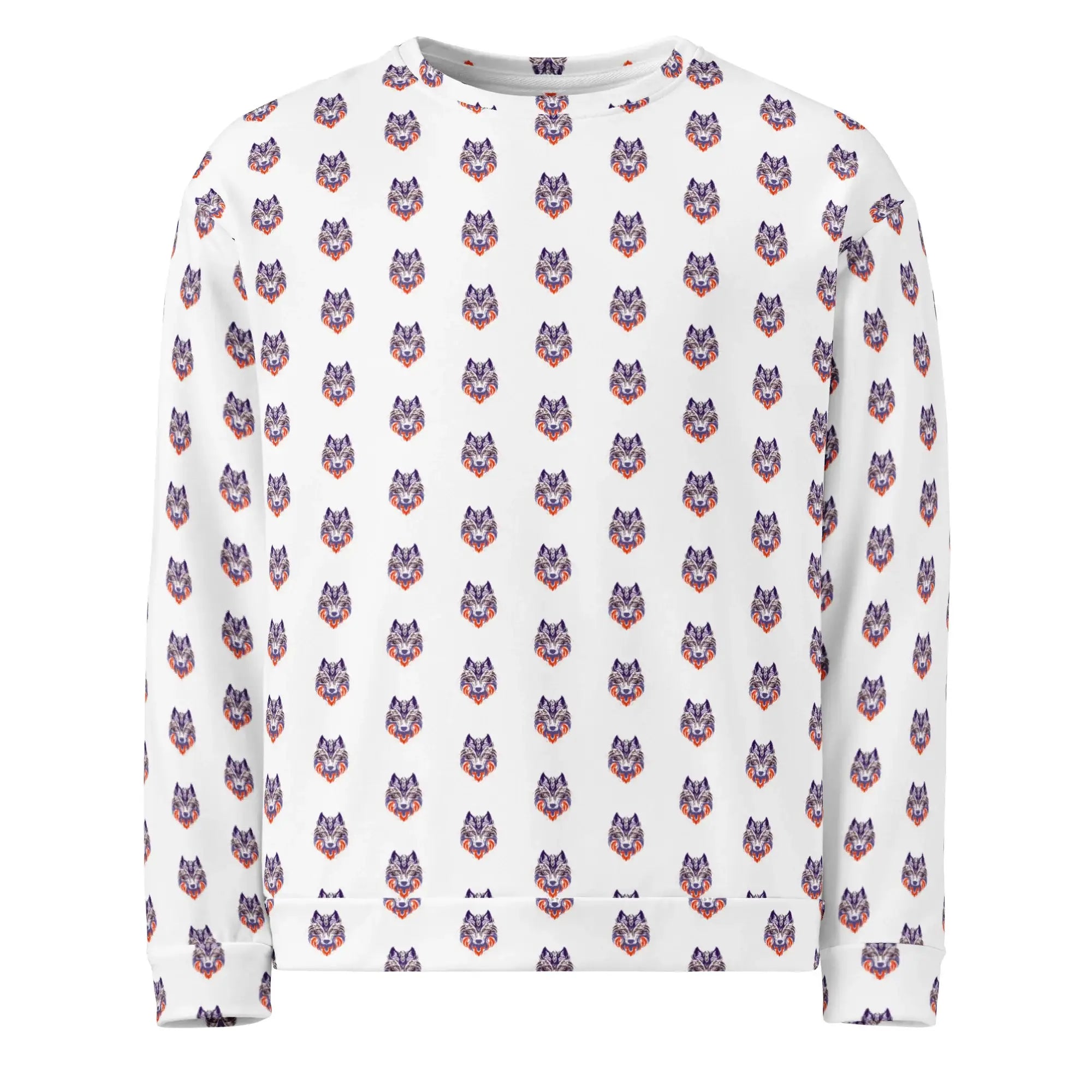 Flare Wolf | Eco-Friendly | Premium Pattern Sweatshirt | TeeandTurtle | Sustainable